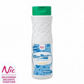 Nic ijs Blue Monster Topping (Smurfen) 500ml