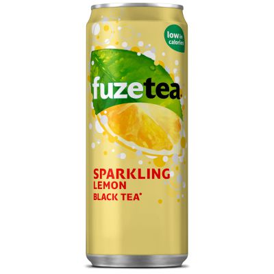 Fuze Tea Sparkling Blik Tray 24x330ml