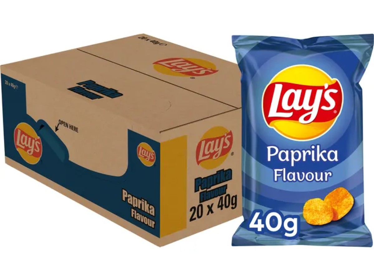 Lay‘s Chips Paprika 20 x 40gr