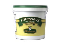 Oliehoorn Fritessaus 35% emmer 10L