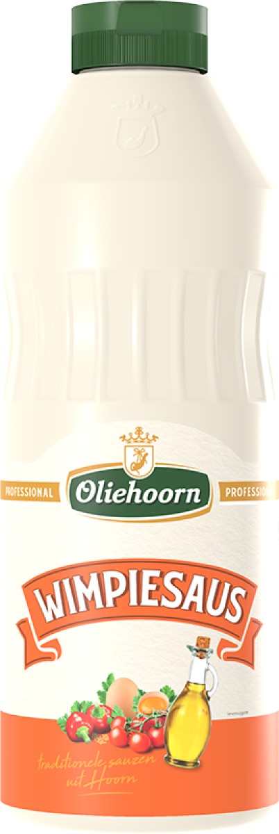 Oliehoorn Wimpiesaus knijpfles 900ml