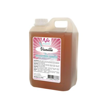 Vanille Milkshake Siroop 2 ltr